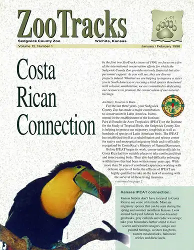 Zoo Tracks (Newsletter) Volume 12, No.1. 