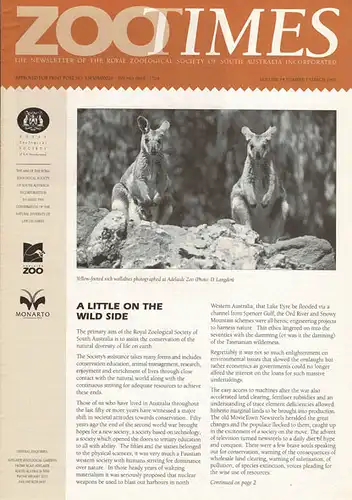 Zoo Times Newsletter, Vol. 14 Nr. 1. 