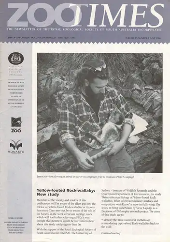 Zoo Times Newsletter, Vol. 15 Nr. 2. 