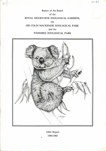 Annual Report 1984 - 1985. 