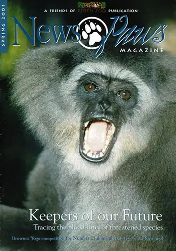 News Paws. Perth Zoo's Official Magazine. Spring 2001. 