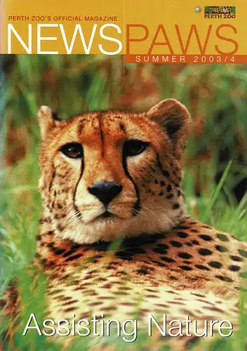News Paws. Perth Zoo's Official Magazine. Summer 2003/2004. 