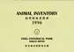 Animal Inventory 1996 (Tierbestand). 