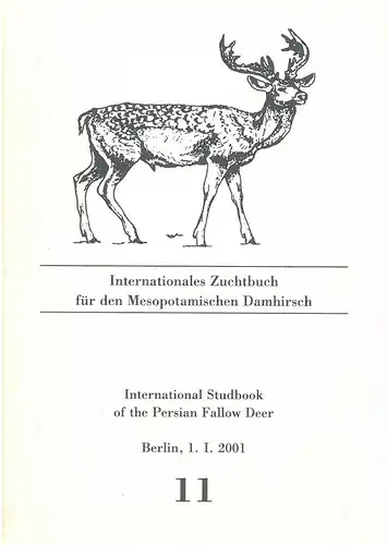 Int. Zuchtbuch für den Mesopotamischen Damhirsch 11. 