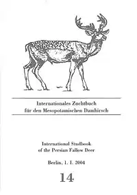 Int. Zuchtbuch für den Mesopotamischen Damhirsch 14. 