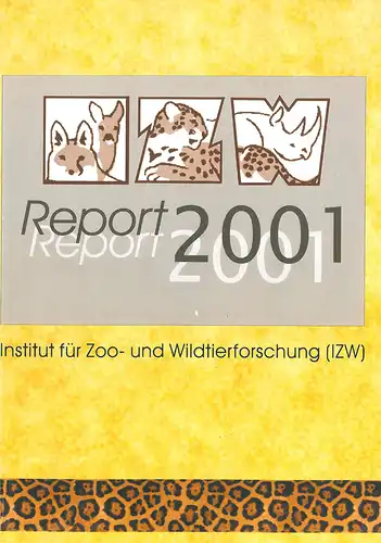 IZW Jahresbericht 2001. 