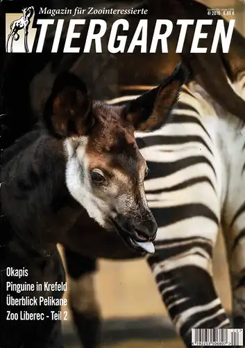 Tiergarten Magazin für Zoointeressierte 4/2016. 