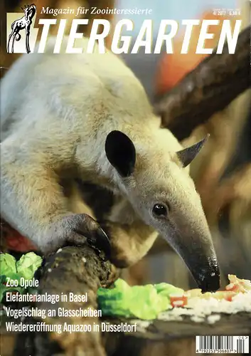Tiergarten Magazin für Zoointeressierte 4/2017. 