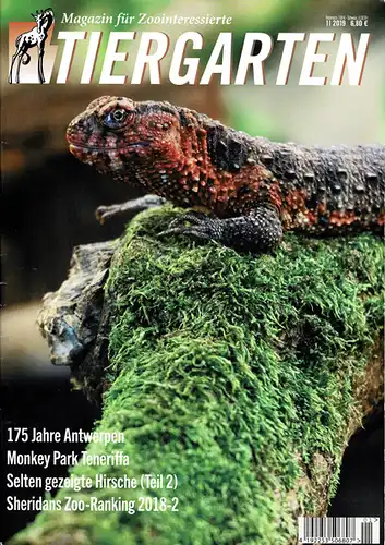 Tiergarten Magazin für Zoointeressierte 1/2019. 
