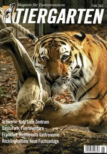 Tiergarten Magazin für Zoointeressierte 1/2020. 