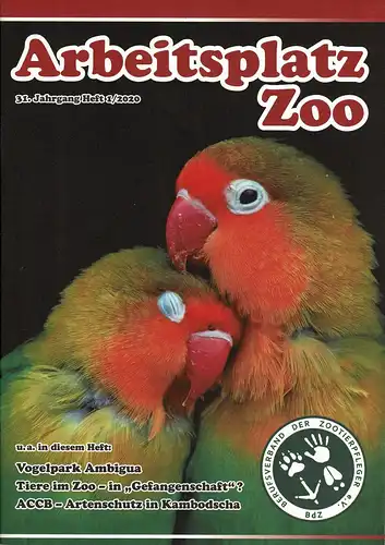 Arbeitsplatz Zoo Heft 1-2020. 
