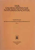 Der sauerländische Naturbeobachter Nr. 6, 1964. 