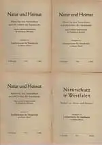 Natur und Heimat. Blätter für den Naturschutz und alle Gebiete der Naturkunde, zugleich amtliches Nachrichtenblatt für Naturschutz in der Provinz Westfalen. 13. Jahrgang, Hefte 1, 2, 3 und Beiheft: Naturschutz in Westfalen. 