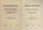 Natur und Heimat. Blätter für den Naturschutz und alle Gebiete der Naturkunde, zugleich amtliches Nachrichtenblatt für Naturschutz in der Provinz Westfalen. 15. Jahrgang, Hefte 1 und 3. 
