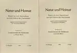 Natur und Heimat. Blätter für den Naturschutz und alle Gebiete der Naturkunde, zugleich amtliches Nachrichtenblatt für Naturschutz in der Provinz Westfalen. 16. Jahrgang, Hefte 2 und 3. 