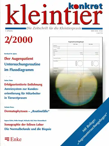 Kleintier Konkret: Die Zeitschrift f?r die Kleintierpraxis. 3. Jg., Heft 2 (2000). 