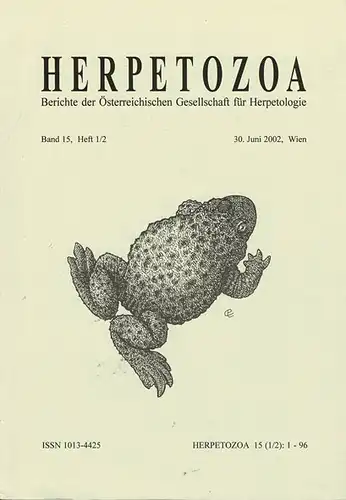 Herpetozoa Band 15, Heft 1/2. 