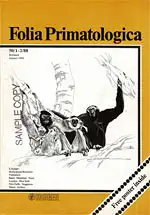 Folia Primatologica - Volume 50, No. 1-2. Contents for example: Foot Morphology and Lokomotor Adaption in Eocene Primates. 