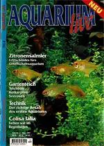 Aquarium live. Das moderne Süsswasser-Magazin. Nr. 2 März 1997. 