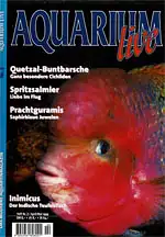 Aquarium live. Das moderne Süsswasser-Magazin. 3. Jahrgang, Nr. 2 April/Mai 1999. 