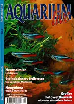 Aquarium live. Das moderne Süsswasser-Magazin. 3. Jahrgang, Nr. 4 August/ September 1999. 