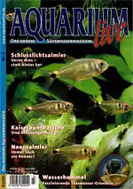 Aquarium live. Das moderne Süsswasser-Magazin. 6. Jahrgang, Nr. 3 Juni/ Juli 2002. 