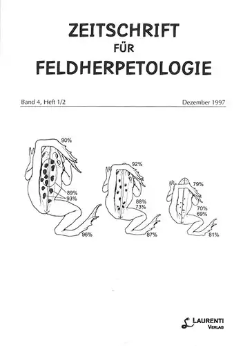 Zeitschrift f?r Feldherpetologie. Band 4, Heft 1/2. 