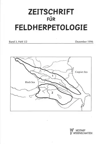 Zeitschrift f?r Feldherpetologie. Band 3, Heft 1/2. 