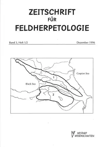 Zeitschrift für Feldherpetologie. Band 3, Heft 1/2. 