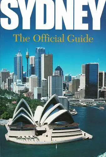 Sydney. The Official Guide. Spring/Summer 2001. Edition 4. 