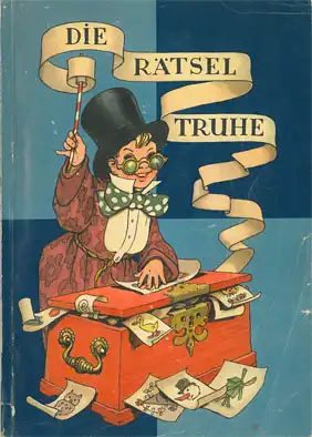 Die Rätseltruhe. Serie 12 - 48 Bilder (Sammelbild 16, 19, 34 und 43 fehlen). 