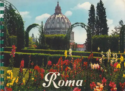 Ricordo di Roma, 72 vedute da fotocolor Kodak Ektachrome / … Römische Andenken, 72 Ansichten aus Photokolor Kodak Ektachrome. 