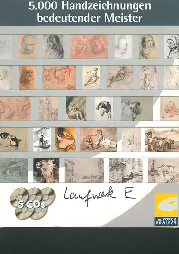 5.000 Handzeichnungen bedeutender Meister. 