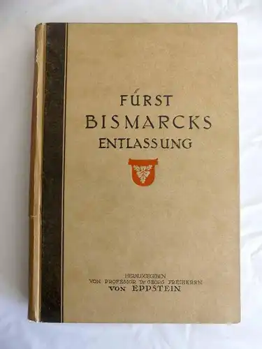 F?rst Bismarcks Entlassung. 