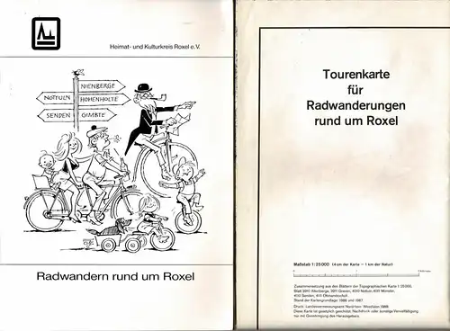 Radwandern rund um Roxel. Mit "Tourenkarte f?r Radwanderungen rund um Roxel" (Kombination offiz. Karten) [Beitr?ge zur Ortsgeschichte, zur Kultur- und Landschaftspflege, Heft 2]. 