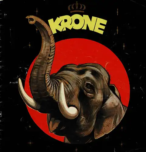 Circus Krone - Programmheft 1958. 