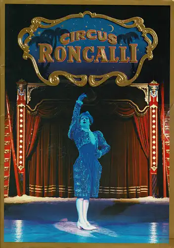 Zirkus Roncalli - Programmheft 1983 "Die Reise zum Regenbogen Teil II". 