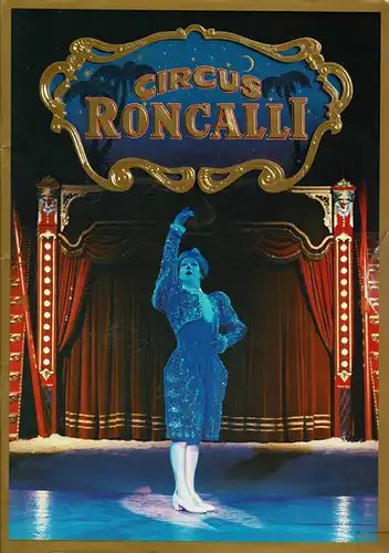 Zirkus Roncalli - Programmheft 1983 "Die Reise zum Regenbogen. Teil II". 