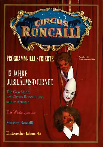 Programm-Illustrierte 1991. 