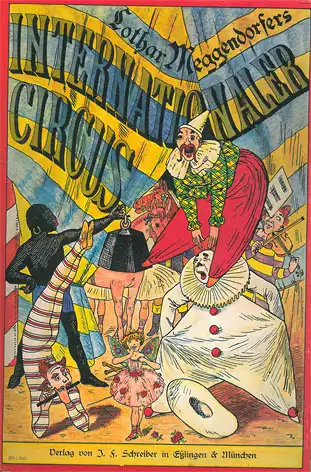 Lothar Meggendorfs Internationaler Circus  (Pop-Up-Aufsteller). 