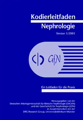 Kodierleitfaden Nephrologie 2003. Ein Leitfaden für die Praxis. 