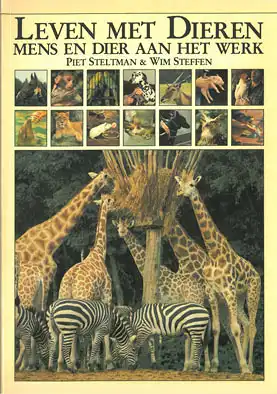Leven met dieren; mens en dier aan het werk. 