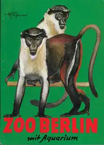 Wegweiser, 27. Auflage (Meerkatzen) - Tierverzeichnis vorne. 