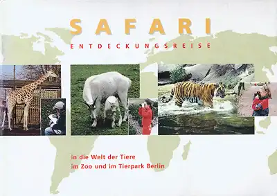 Kinderzoof?hrer "Safari Entdeckungsreise". 