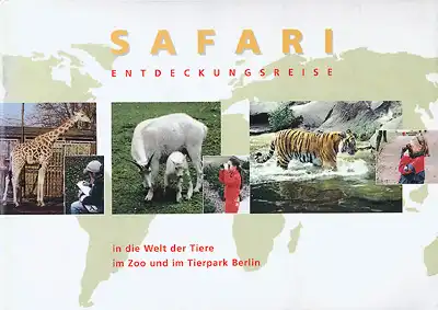 Kinderzooführer "Safari Entdeckungsreise". 