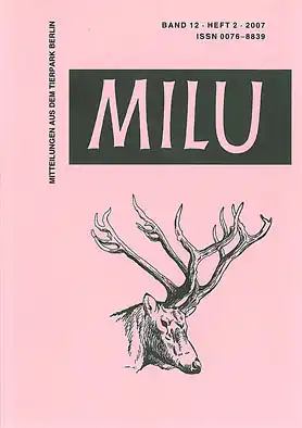 Milu Band 12, Heft 2. 