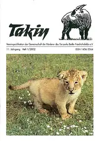 Takin (Vereinspublikation), 11. Jahrgang, Heft 1/2002. 