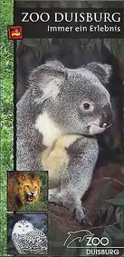 Faltblatt (Koala/Löwe/Eule, gleicht 2001 u 2002). 