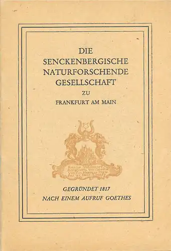 "Nach einem Aufruf Goethes". 