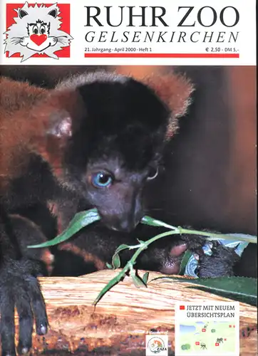 RuhrZoo Magazin / Jahresbericht 1999 (21. Jg., April 2000 - Heft 1). 